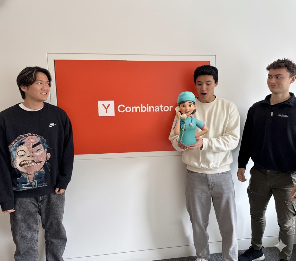 Kaigo Health team (L to R): Alumni &amp;amp;lt;span xml:lang=&amp;amp;quot;EN-US&amp;amp;quot; data-contrast=&amp;amp;quot;auto&amp;amp;quot;&amp;amp;gt;Kazuki Shin (M.S. in computer engineering) and Peter Chien (B.S. in mechanical engineering) with team member Lukas Klaiber.&amp;amp;amp;nbsp;&amp;amp;lt;/span&amp;amp;gt;