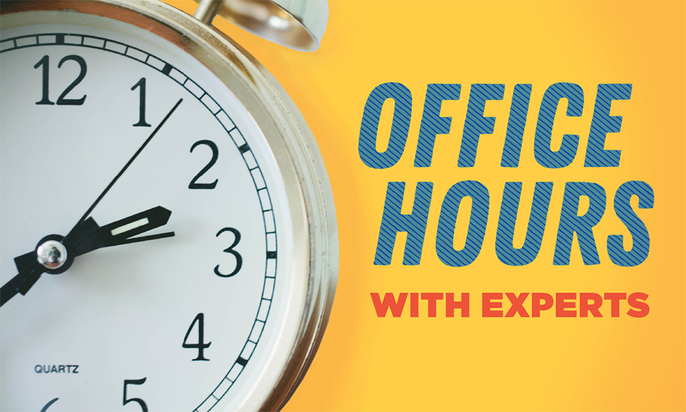 Office hours with experts