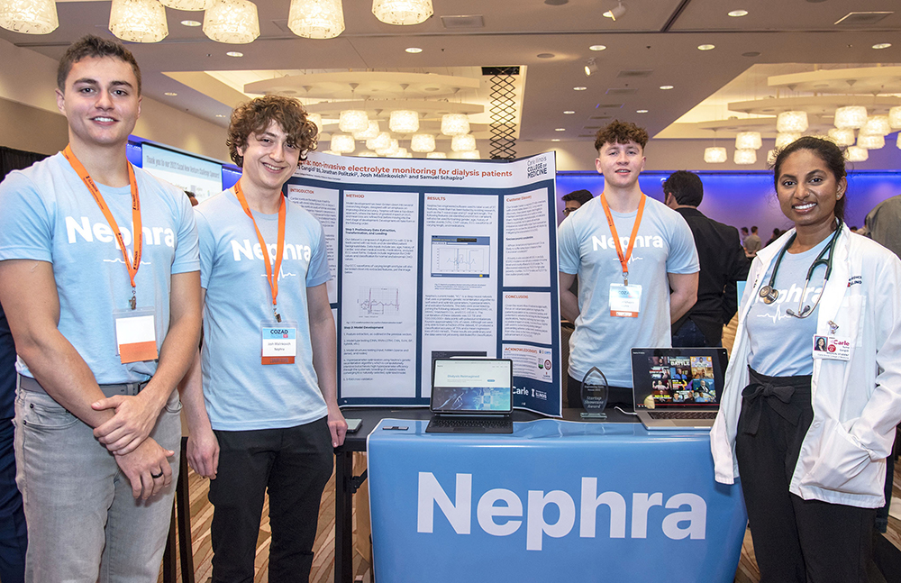 From L-R: Jonathan Politzki, Josh Malinkovich, Samuel Schapiro, and Suma Gangidi&amp;amp;amp;amp;amp;amp;amp;amp;amp;lt;br&amp;amp;amp;amp;amp;amp;amp;amp;amp;gt;Photo Credit: Heather Coit