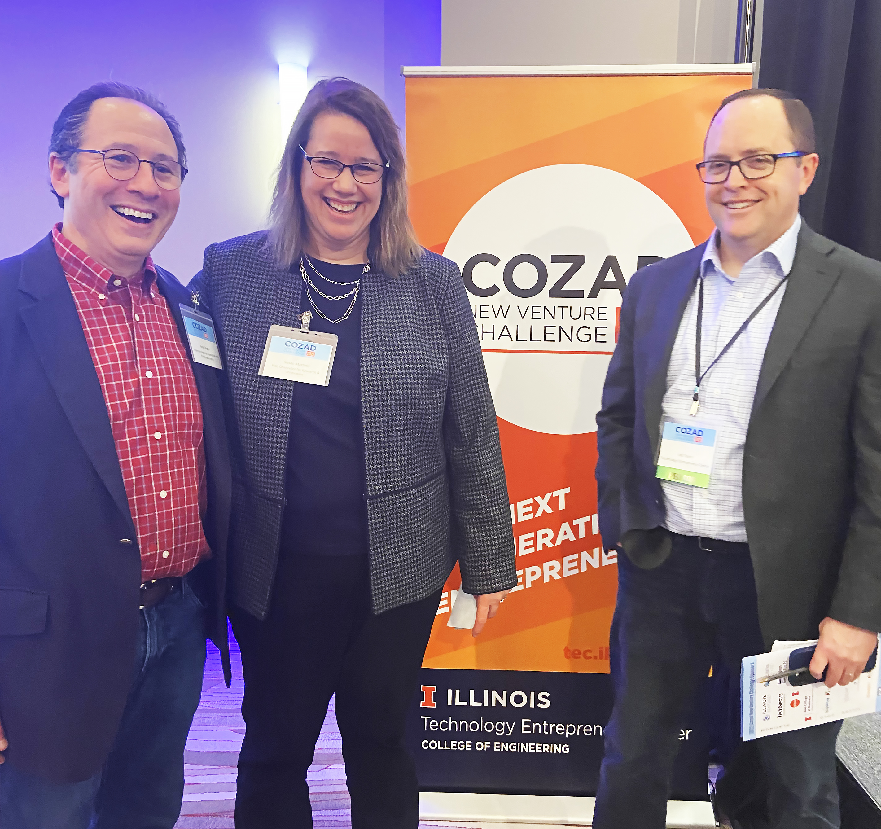 From L-R: Andrew Singer, Associate Dean for Innovation and Entrepreneurship, Susan Martinis, Vice Chancellor for Research &amp;amp;amp;amp;amp;amp;amp;amp;amp;amp;amp; Innovation, and Jed Taylor, Executive Director of TEC.&amp;amp;amp;amp;amp;amp;amp;amp;amp;amp;nbsp;