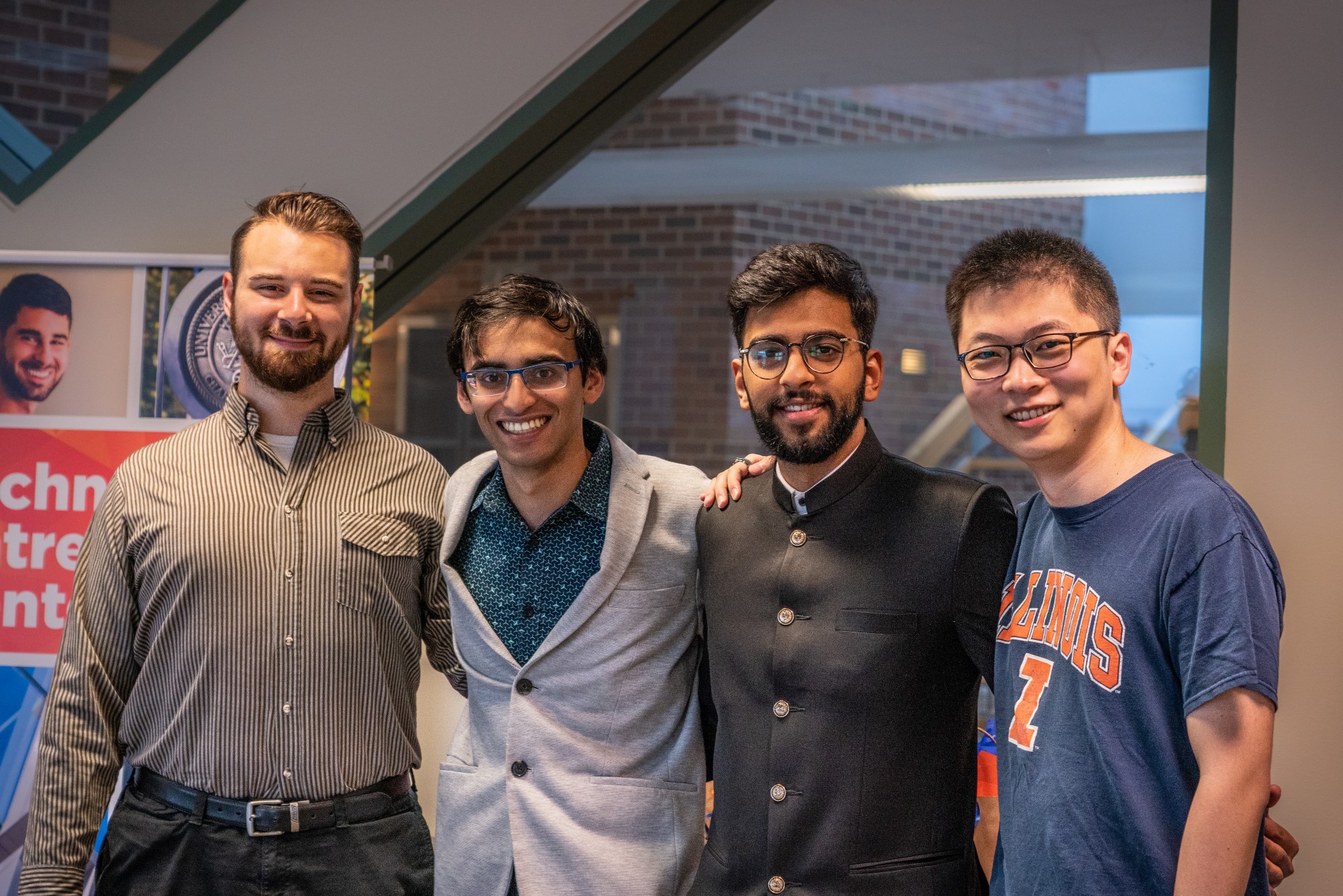 ILEE 2022 Graduates. From (L to R):&amp;amp;amp;amp;nbsp; Jake Fava, Mihir Bafna, Chaitanya Gulati and Honghui Xie.&amp;amp;amp;amp;nbsp;